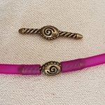 Håligt Pvc-snörspänne 3 mm