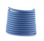 1 meter PVC-snöre 4 mm Marinblå Pastell