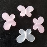 20 Lucite fjärilar små sorterade