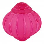 Pearl Lucite Lampion Shape Striated Fushia