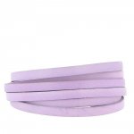 Platt kalvläder Glicine 10 mm slät per 20 cm