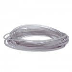 1 meter 1,5 mm ljusgrå PVC-tråd.