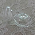 5 glaskulor Platta N°06 att fylla