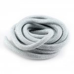 40 cm klätterrep runt 10 mm Silver