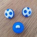 Fancy fotbollsknapp för barn N°03 mörkblå