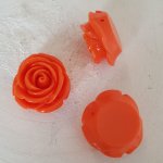 Syntetisk blomma nr 03-19 mörk orange