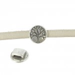 5 mm Zamakgenomföring N°06 Silver