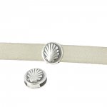 10 mm Zamakgenomföring N°28 Silver