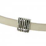 10 mm Zamakgenomföring N°33 Silver