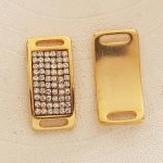 10 mm Zamakgenomföring N°56 Guld