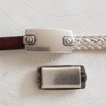 13 mm Zamak Passage N°20 Silver