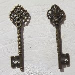 Nyckel charm N°03 brons