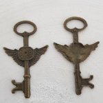 Nyckel charm N°05 brons
