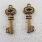 Nyckel charm N°13 brons