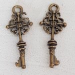 Nyckel charm N°18 brons