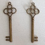 Nyckel charm N°19 brons