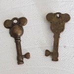 Nyckel charm N°25 brons