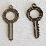 Nyckel charm N°26 brons
