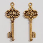 Nyckel charm N°30 guld