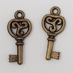 Nyckel charm N°38 brons