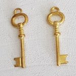 Nyckel charm N°40 guld