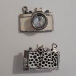 Kamera charm N°05 Silver