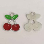 Cherry charm N°01 x 5 stycken.