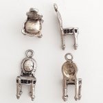 Tron stol charm N°01 Silver
