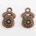 Telefon Charm N°01 Brons