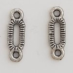 Charm Bar 2 ringar N°03 Silver 