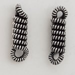 Charm Bar 2 ringar N°04 Silver 