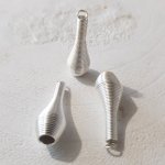 Spiralformad kotte N°11 Silver.