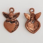 Ängel charm N°05 koppar