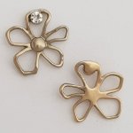 Blomma charm metall N°057