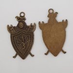 Blazon sköld Charm vapensköld N°01 Brons 
