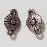 Flower Charm Metal N°093 Silver