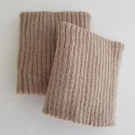 Ribbade muddar eller byxbottnar Beige