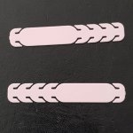 Elastiskt band Justerbart öronskydd för mask N°02 Pink