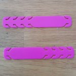 Elastiskt band Justerbart öronskydd för mask N°02 Fushia