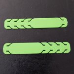 Elastiskt band Justerbart öronskydd för mask N°02 Green