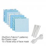 Maskmaterialset Blå