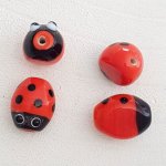 2 ovala pärlor 16/13 mm N°05