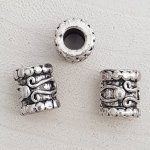 Silver rörpärla N°05