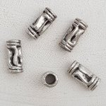 Silver rörpärla N°09