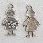 Barn charm N°55 Girl Silver