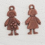 Charm Child N°55 flicka brons