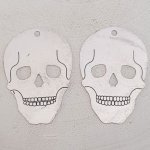 Skull och korsben charm N°10