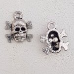 Skull och korsben charm N°15