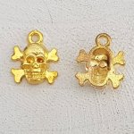 Skull och korsben charm N°15