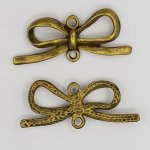 Charm fluga N°16 Charm fluga band metall brons